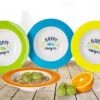 Berger Happy Camper Melamin Suppenteller-Set 4tlg. -Online Camping Rabatte 333518 2618072