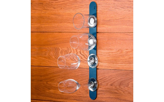 Silwy® Magnet Metall Leiste Mit Ledercoating 50 Cm Blau 4 Silwy® Magnet Metall Leiste Mit Ledercoating 50 Cm Blau – Bild 2