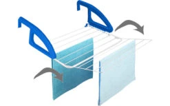 Metaltex Bries Heizungs- Und Balkonwäschetrockner Schwarz -Online Camping Rabatte 352244 2435093 1