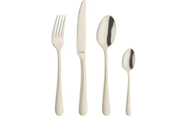 Amefa Austin Besteck Set 24-tlg. Schwarz 4 Amefa Austin Besteck Set 24-tlg. Schwarz – Bild 2