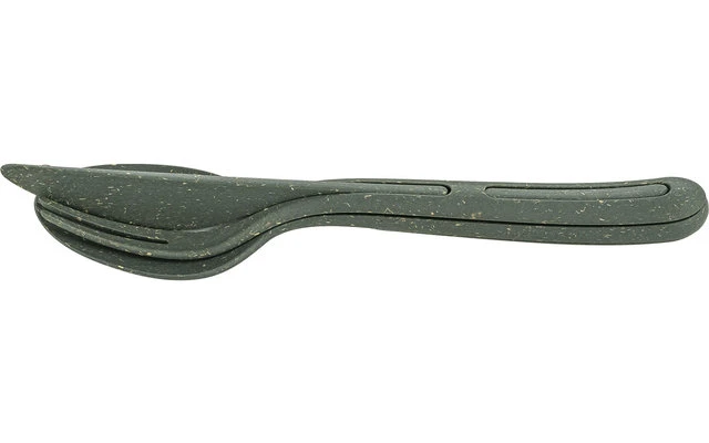 Koziol KLIKK Besteck Set 3-tlg. Grün 5 Koziol KLIKK Besteck Set 3-tlg. Grün – Bild 3