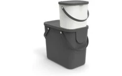 Rotho Albula Recycling Müllsystem 25 Liter Dunkelgrün -Online Camping Rabatte 460517 3317690