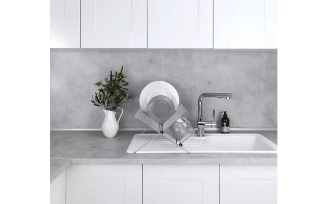 Wenko Geschirrabtropfer Duo Verchromt 4 Wenko Geschirrabtropfer Duo Verchromt – Bild 2