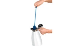 Wenko Silikon Flaschenbürste Blau