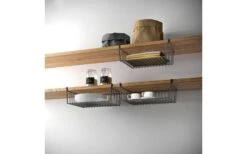 Metaltex Kanguro LAVA Schrankkorb Schwarz -Online Camping Rabatte 497477 3346556