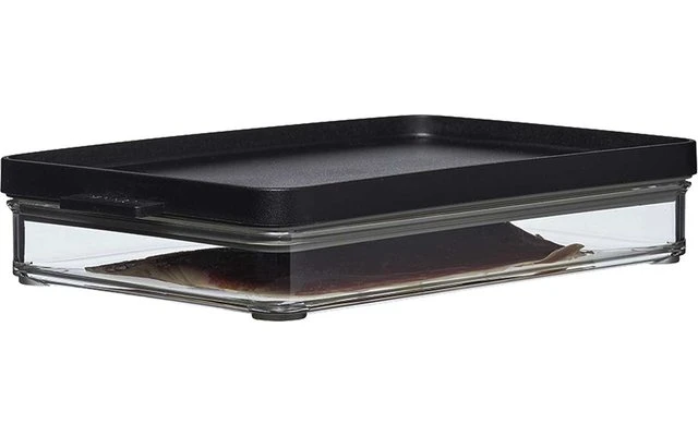 Mepal Omnia Kühlschrankdose Aufschnittdose 500 Ml Black 4 Mepal Omnia Kühlschrankdose Aufschnittdose 500 Ml Black – Bild 2