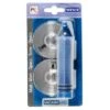 Wenko Vacuum-Loc Adapter Matt Premium 2er Set Befestigen Ohne Bohren -Online Camping Rabatte 514280 3504002