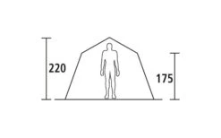 DWT Steilwandzelt Villa 6 -Online Camping Rabatte 56252 114514