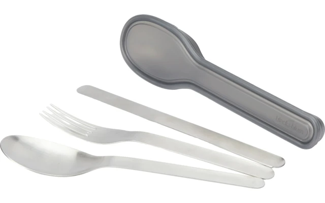 Black+Blum Black And Blum Besteck Set Edelstahl 3-teilig 20 Cm Silber 5 Black+Blum Black And Blum Besteck Set Edelstahl 3-teilig 20 Cm Silber – Bild 3