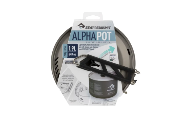 Sea To Summit Alpha Pot Kochtopf 1,2 Liter 4 Sea To Summit Alpha Pot Kochtopf 1,2 Liter – Bild 2