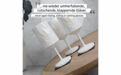 Silwy® Magnet-Kunststoffglas WEIN CHEERS WHITE (0,3l)