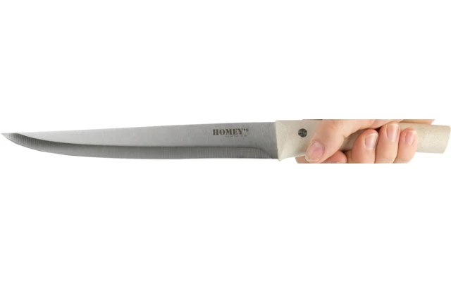 Homeys Vitt Fleischmesser 33 Cm Beige/silber 3 Homeys Vitt Fleischmesser 33 Cm Beige/silber