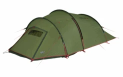 High Peak Falcon 3 LW Lightweight 3 Personen Tunnelzelt Aluminium Gestänge Olive/rot -Online Camping Rabatte 733028 4904024