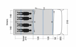 Outwell Avondale 4PA Tunnelzelt 13 Outwell Avondale 4PA Tunnelzelt -Online Camping Rabatte 748517 5009087