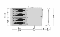 Outwell Greenwood 4 Tunnelzelt -Online Camping Rabatte 748523 5009078