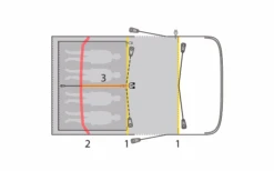 Outwell Hayward Lake 4ATC Aufblasbares Tunnelzelt 4 Personen -Online Camping Rabatte 789707 5207522