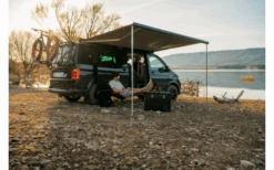 Fiamma F45s 260 Markise Für Rechtslenker VW T5/T6 Multivan/Transporter Tuchfarbe Royal Grey 260 Cm Gehäusefarbe Titanium -Online Camping Rabatte 814985 5295284